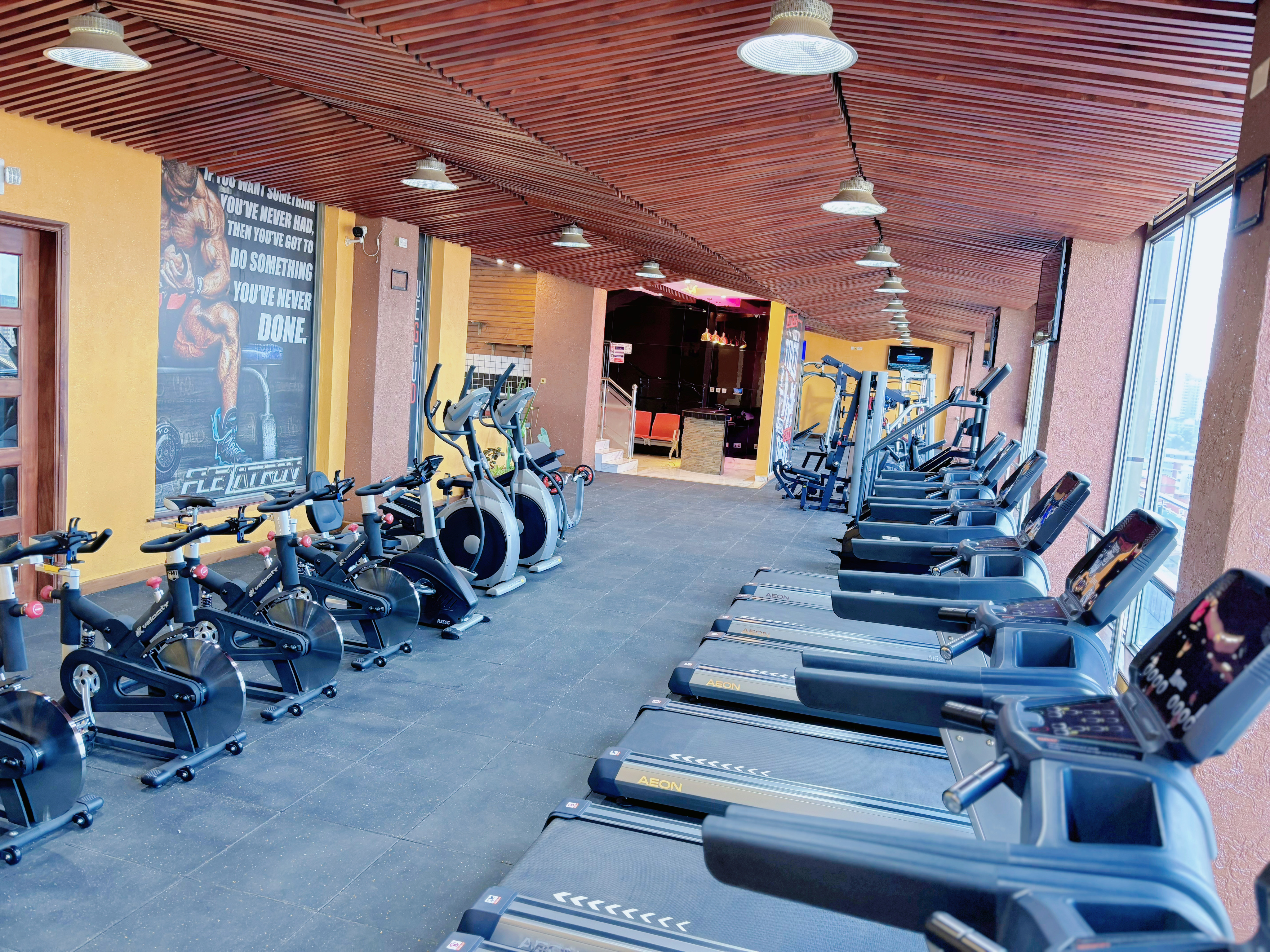 Twende Hotel Signage Gym
